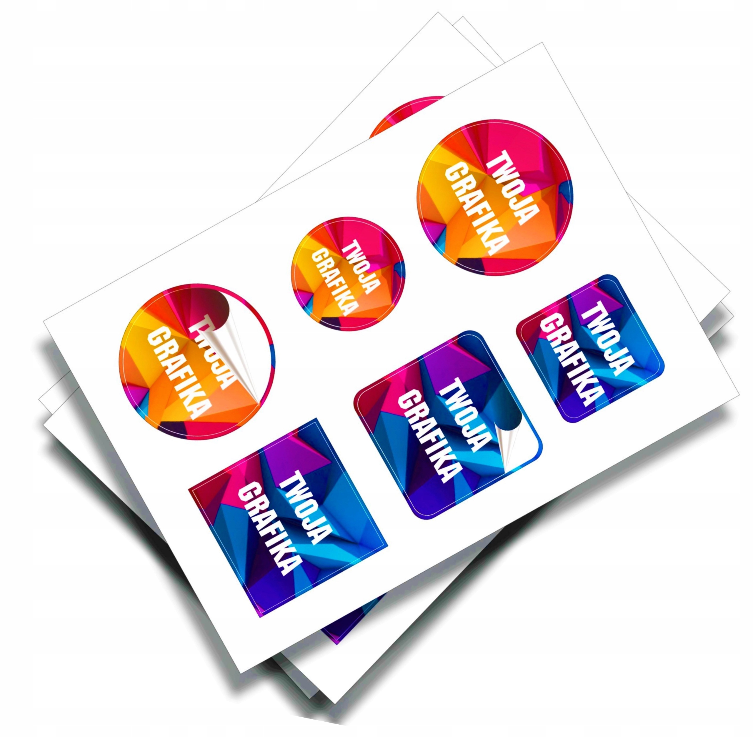 

Naklejki foliowe- cięte po obrysie