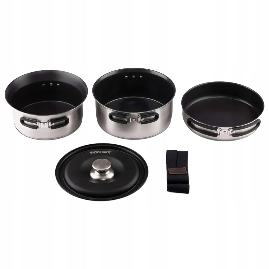 Kempingové nádobí Petromax Dimego Camping Pot Set nerezová ocel