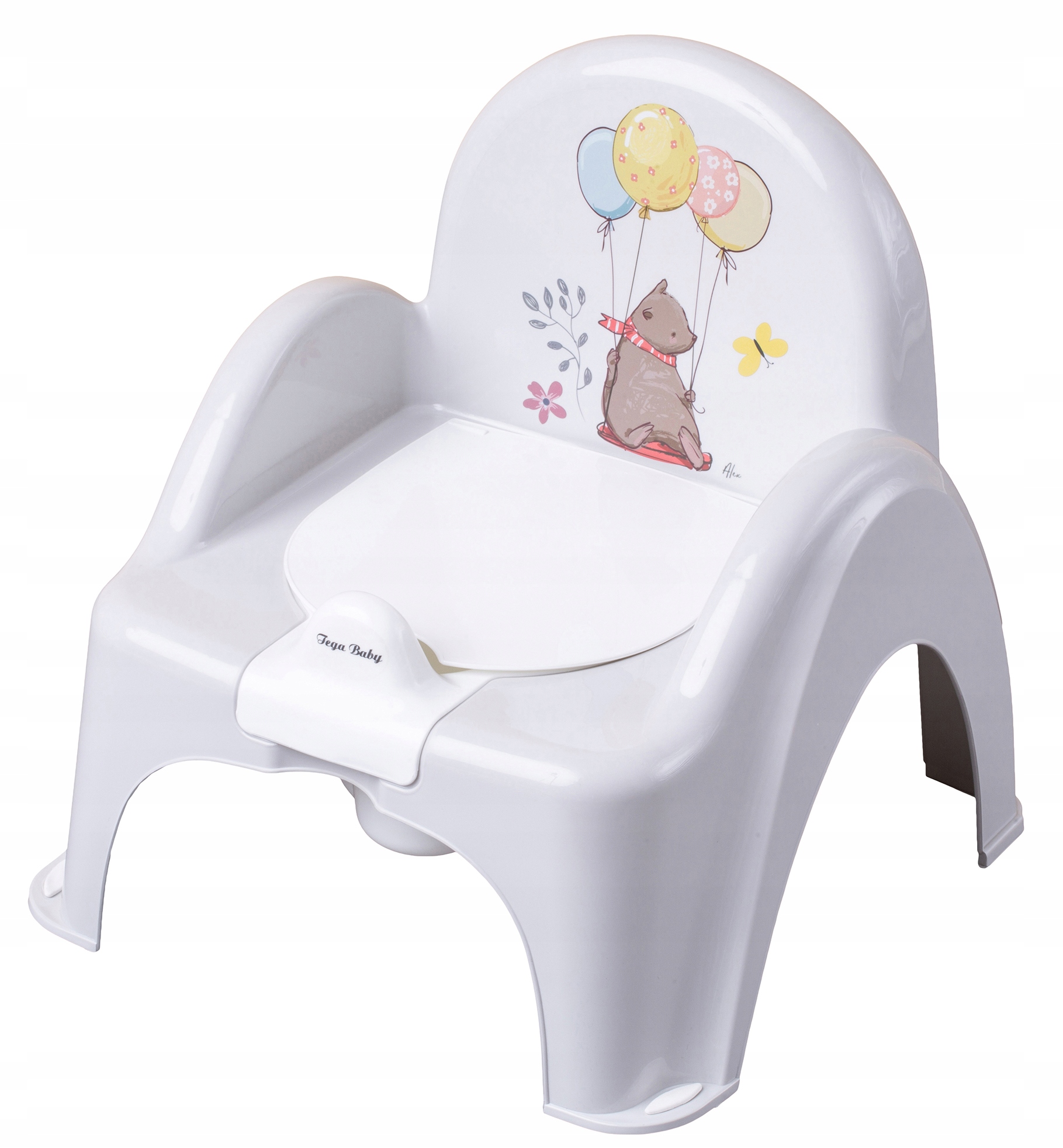 ГОРШОК СТУЛЬЧИК С КРЫШКОЙ Tega Лесная Сказка