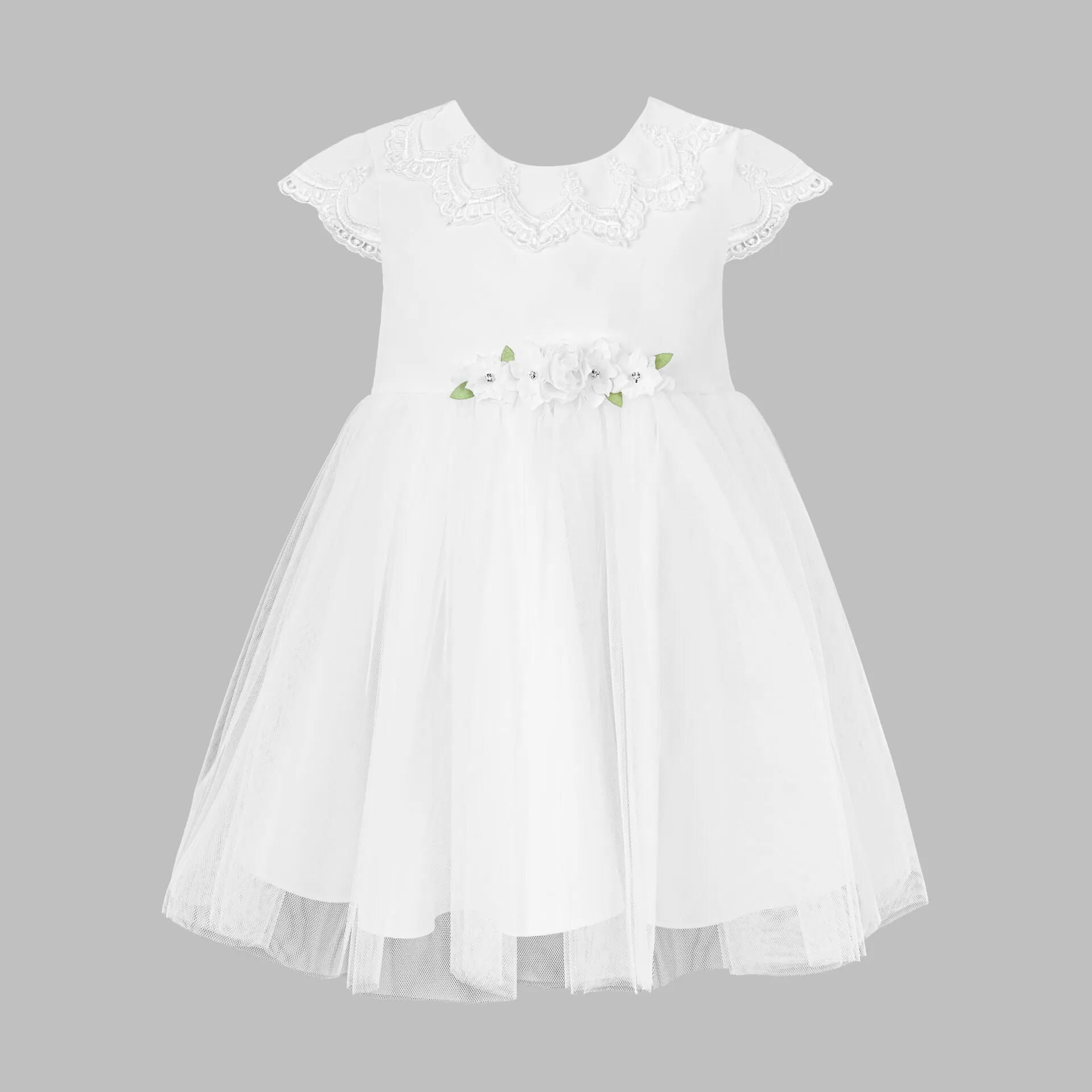 SUKIENKA STELLA BIAŁA Z KRÓTKIM RĘKAWEM - 68