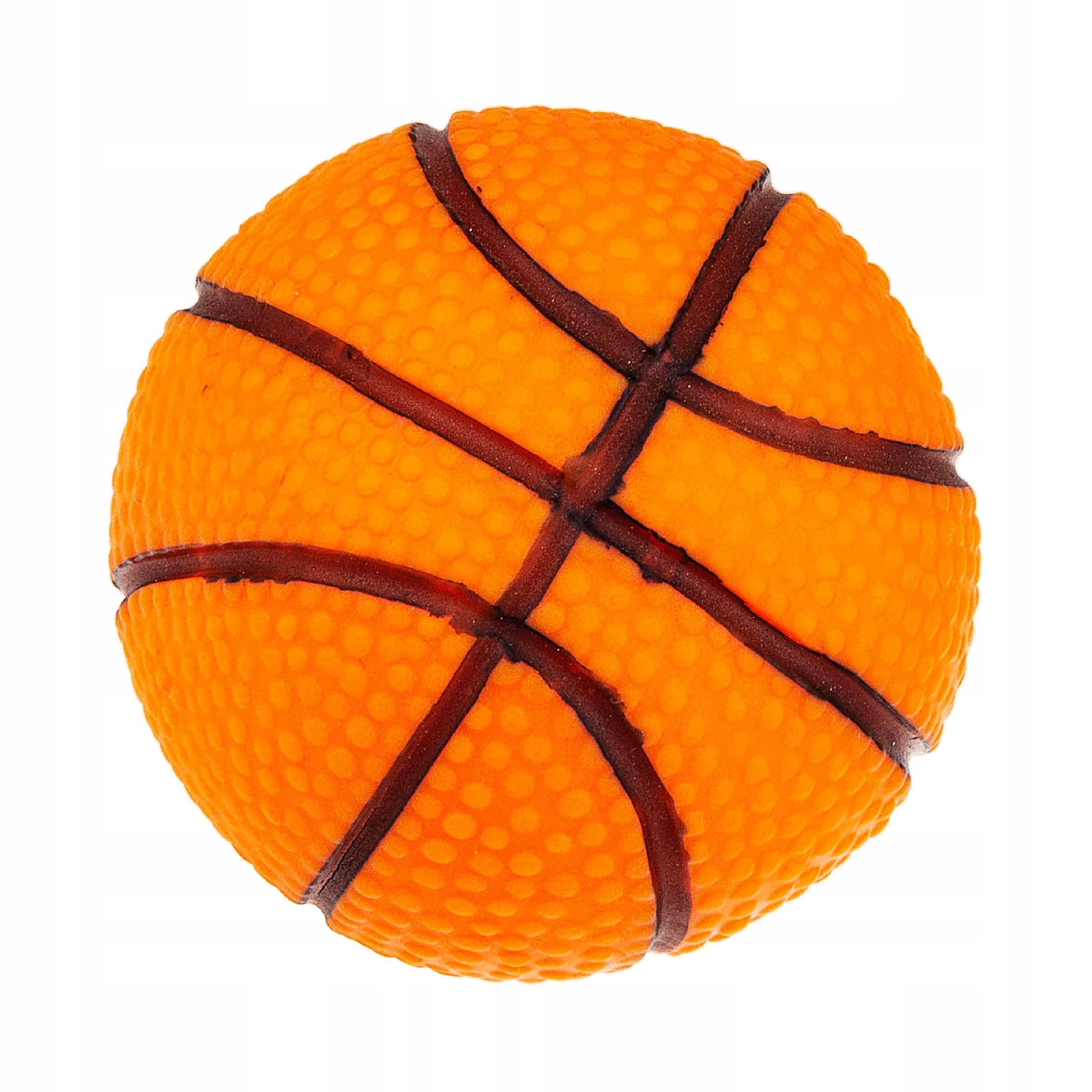 

Zabawka dla psa piłka Basketball piszcząca 7 cm