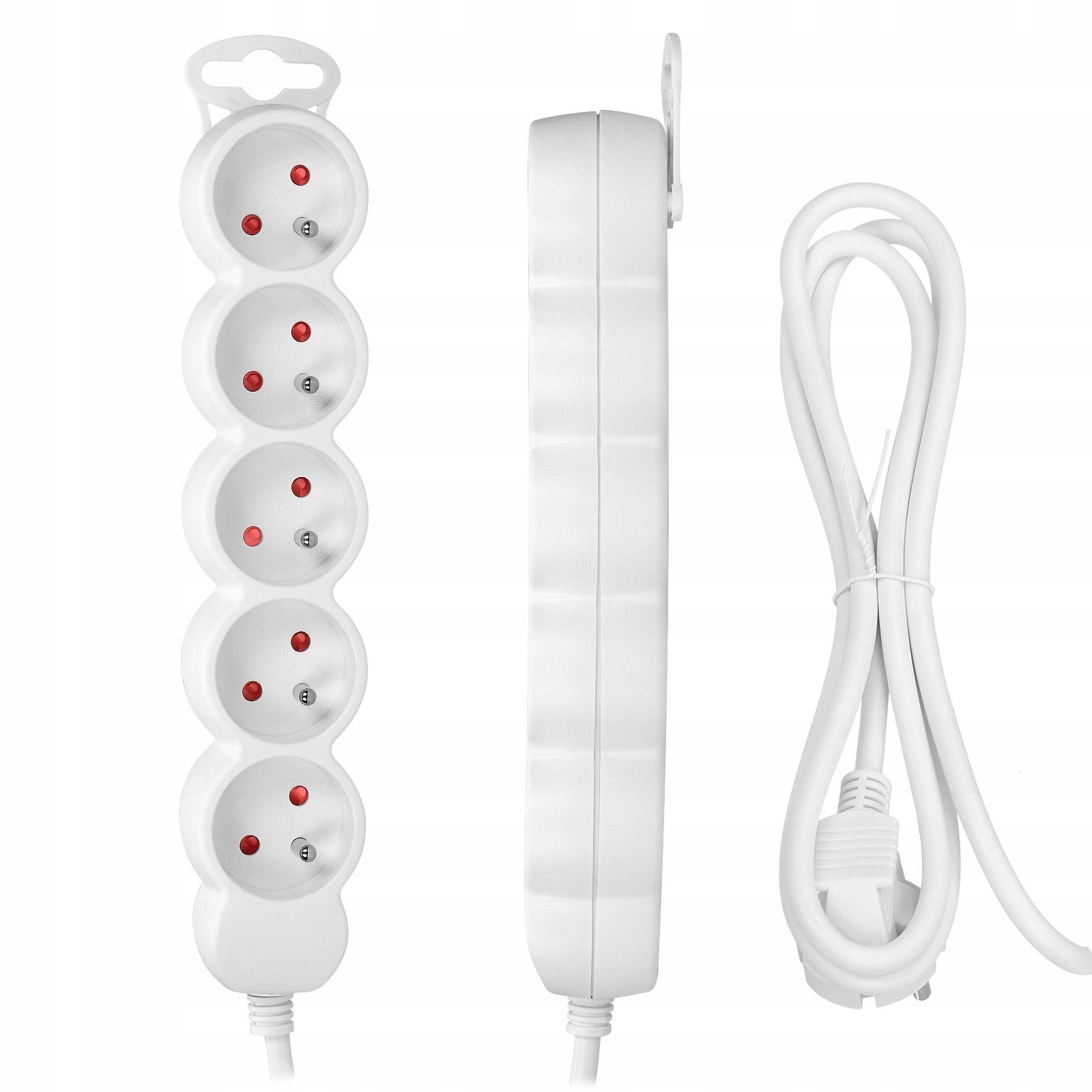 

Przedłużacz Listwa Zasilająca 5 Gniazd Kabel 3m