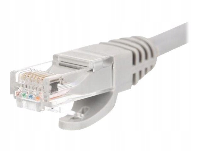 Netrack BZPAT025U5E Netrack patchcord RJ45, osłonka zalewana, kat 5e Utp