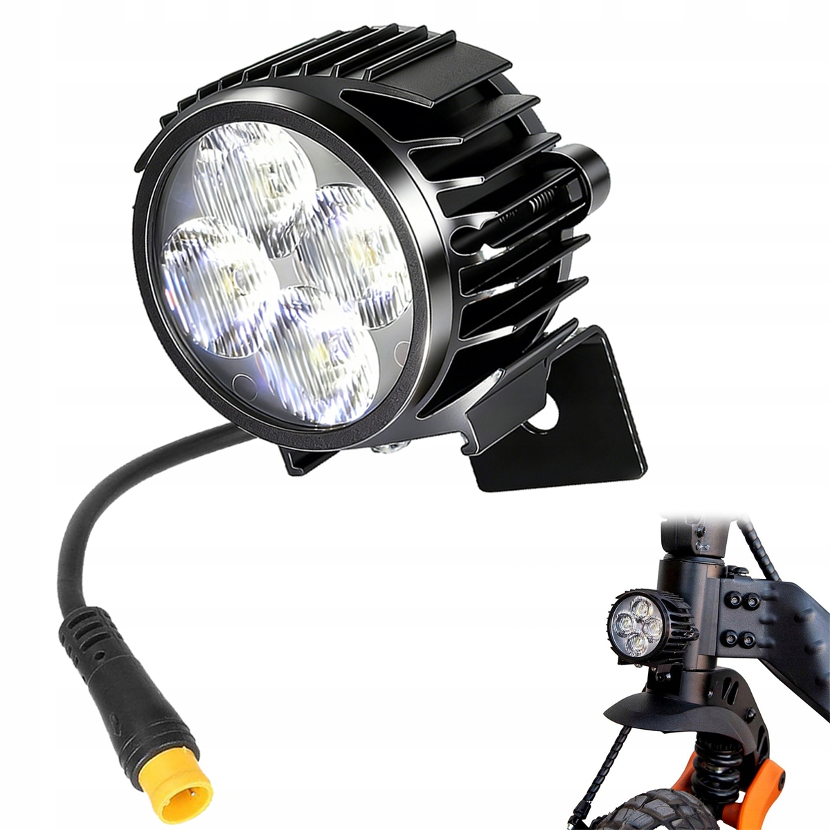 Przednia Lampa Led z Klaksonem do KuKirin G2 Pro G2 Max G2 ProDB