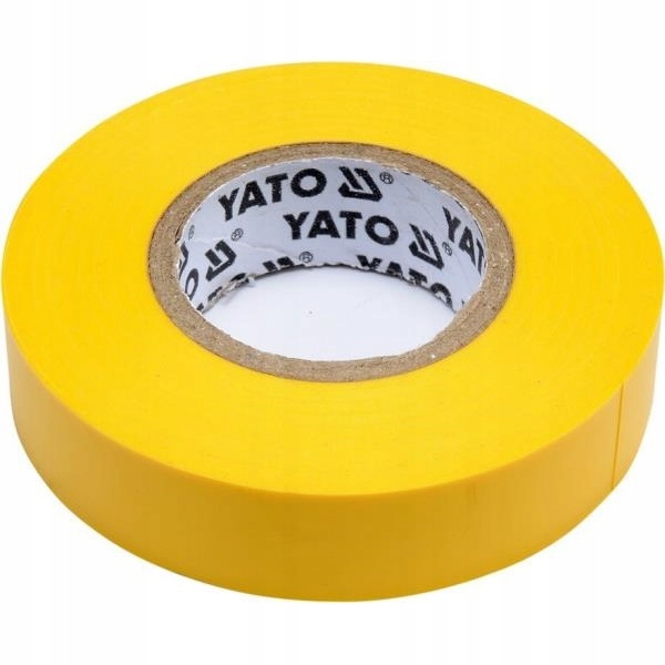 

Taśma Elektroizolacyjna Żółta 15mm X 20Mb
