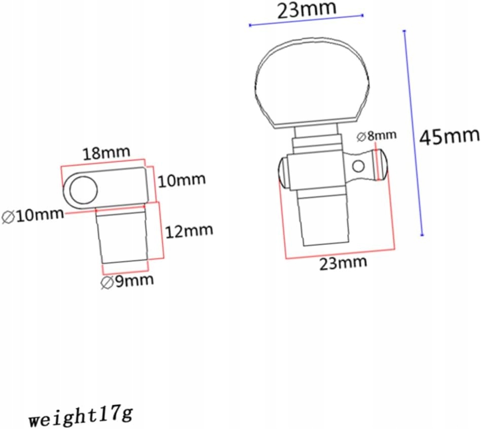 2 szt. banjo-mechanika banjo, klucz do strojenia, śledzie banjo, głosy Rodzaj banjo