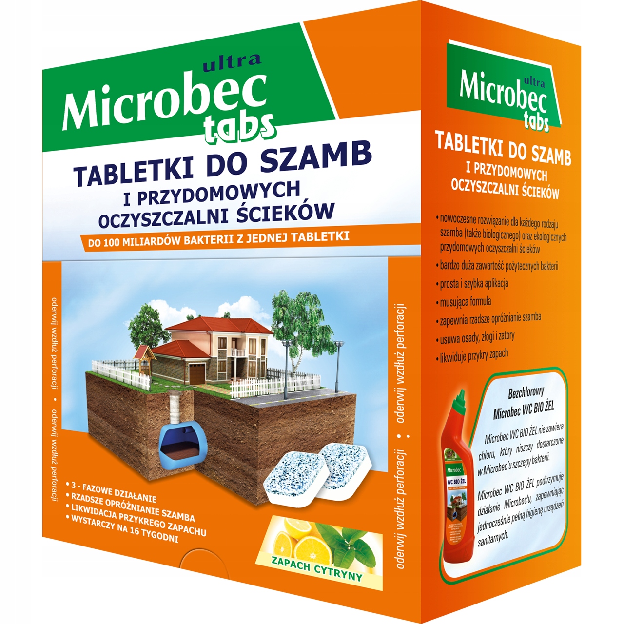 

Microbec Tabletki Do Szamb I Oczyszczalni Ścieków