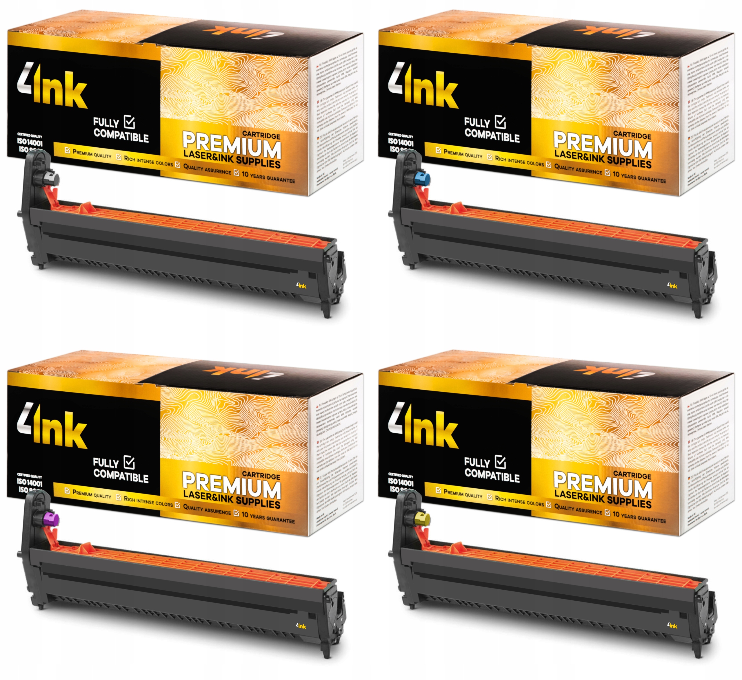 4x Buben Pro Oki C841 C841cdtn C841dn C841n