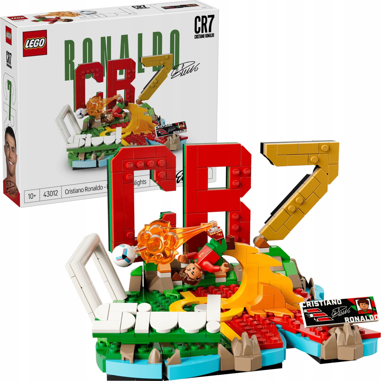 Lego Editions Cristiano Ronaldo Fotbalové momenty – 43012