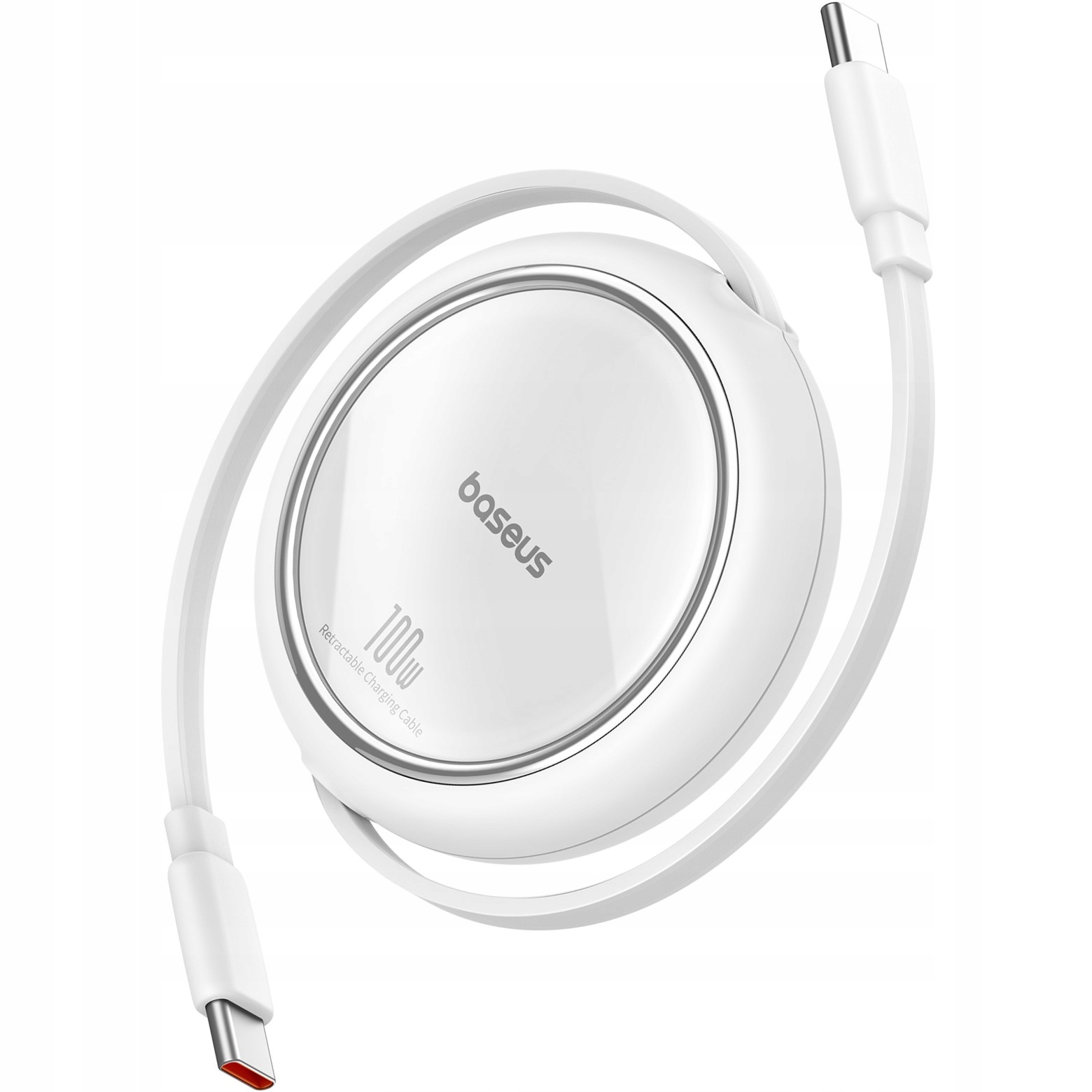 BASEUS KABEL USB-C SZYBKIE ŁADOWANIE PRZEWÓD TYP-C ZWIJANY 100W PD 1m