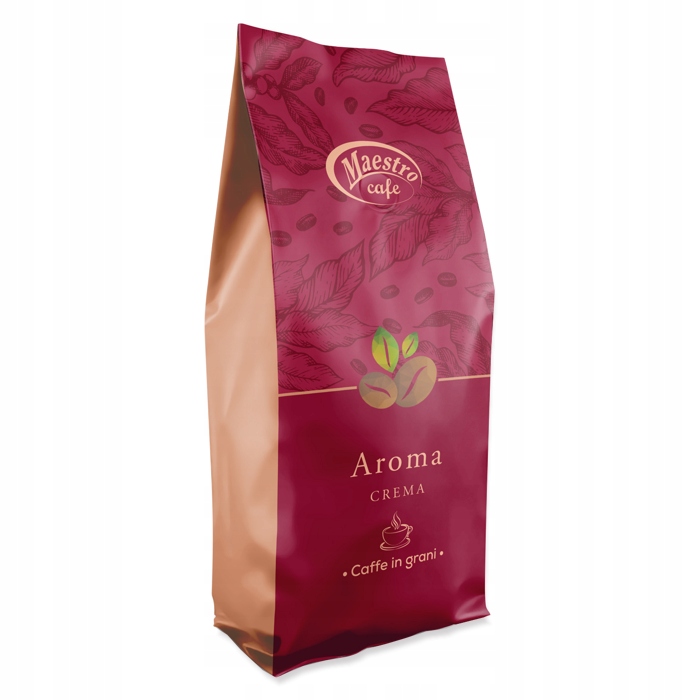 Levně Maestro Cafe Aroma Crema Káva Zrnková 1 kg