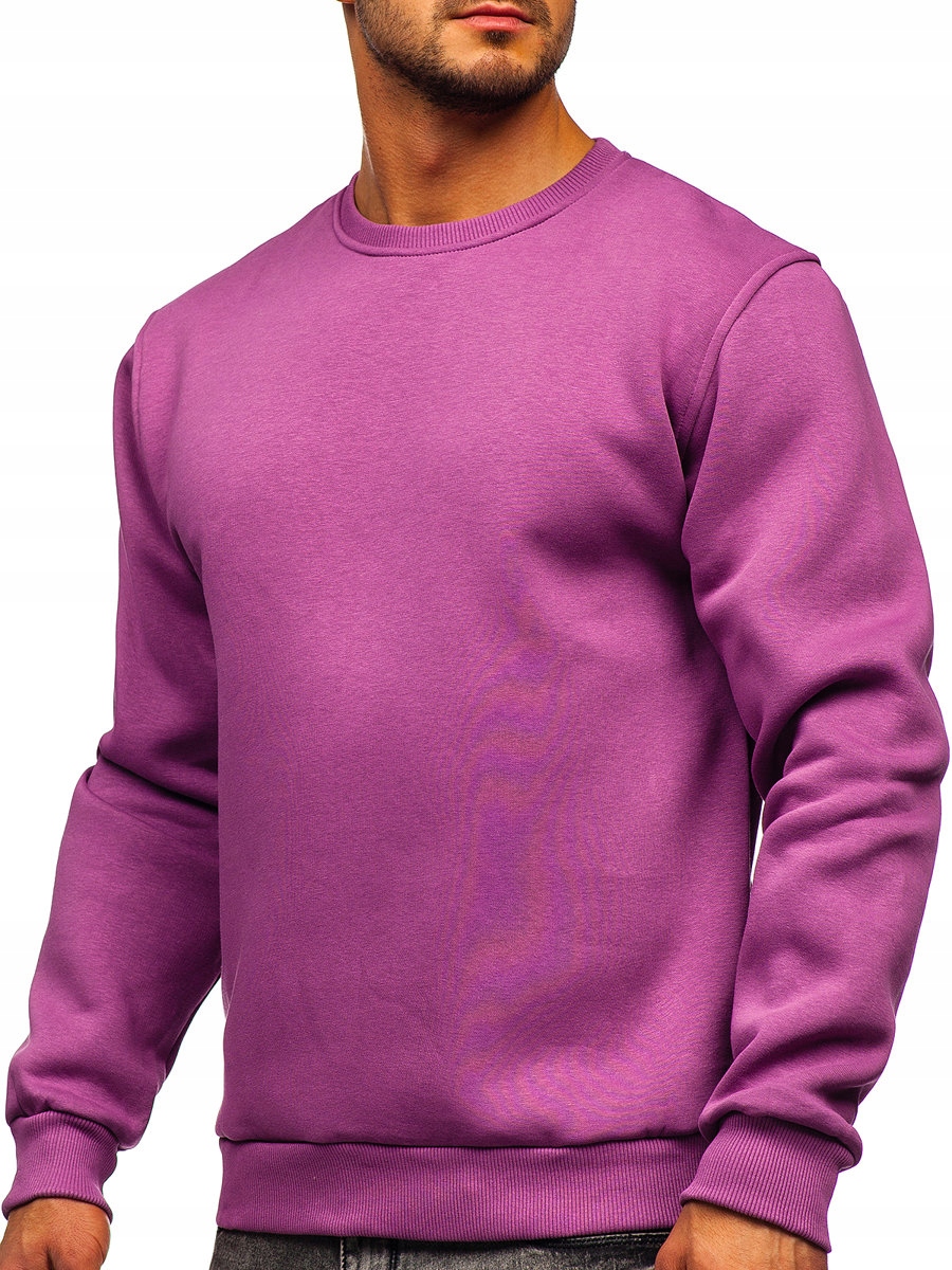 

Bluza Męska Bez Kaptura Fioletowa 2001 Rozmiar_l