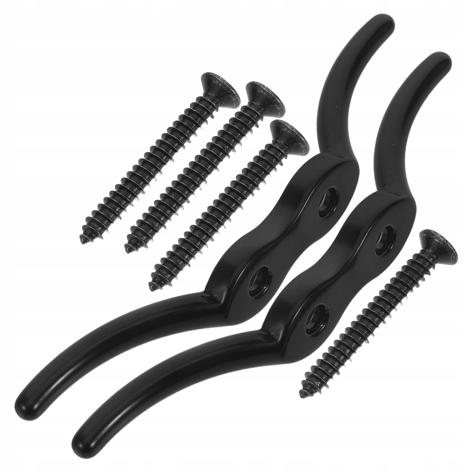 2 Sztuk Marine Grade Czarny Pokład łodzi Ze Stali Nierdzewnej Tie Off Korki