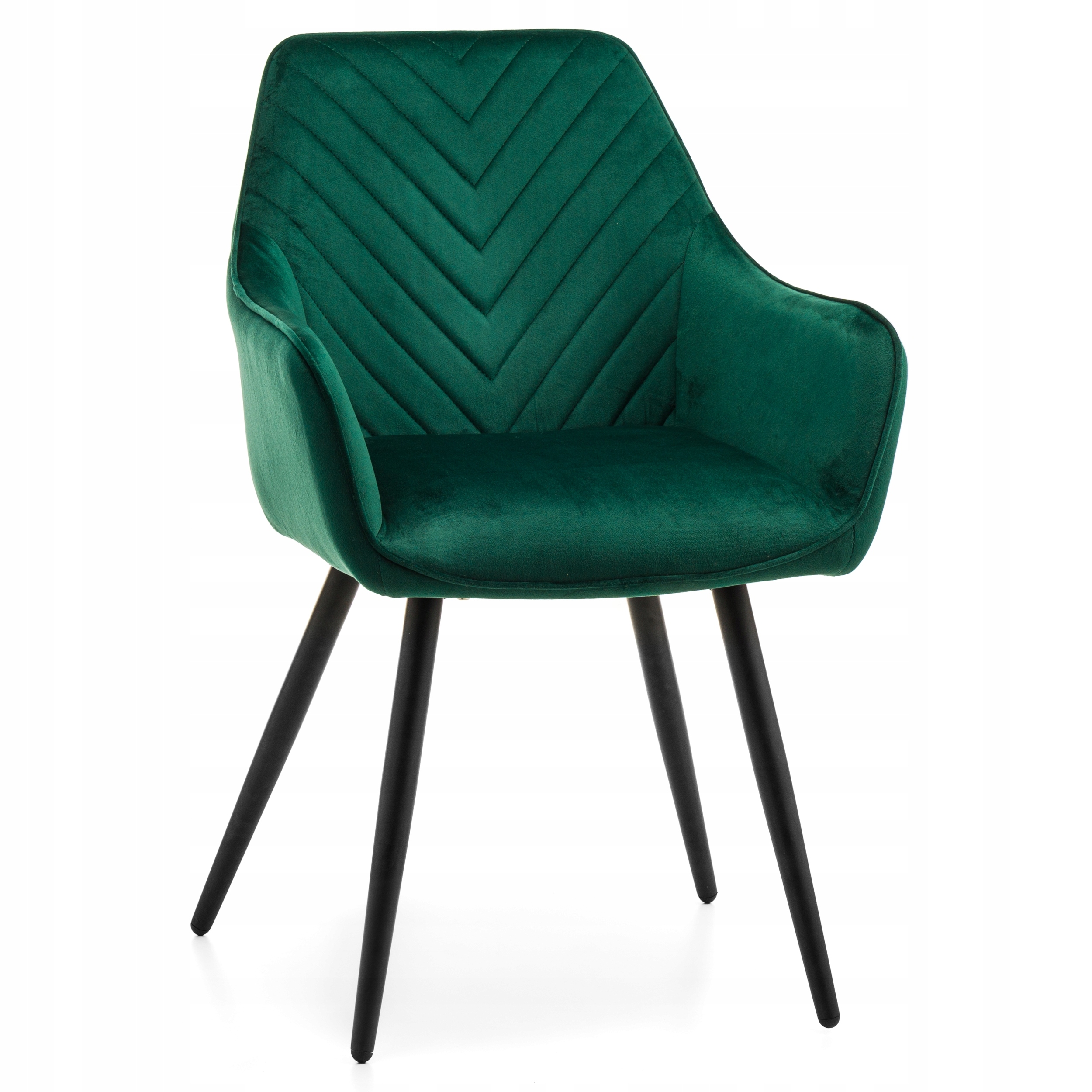 KRZESŁO TAPICEROWANE WELUROWE DO SALONU JADALNI NOWOCZESNE GLAMOUR VASTO Szerokość siedziska 40 cm