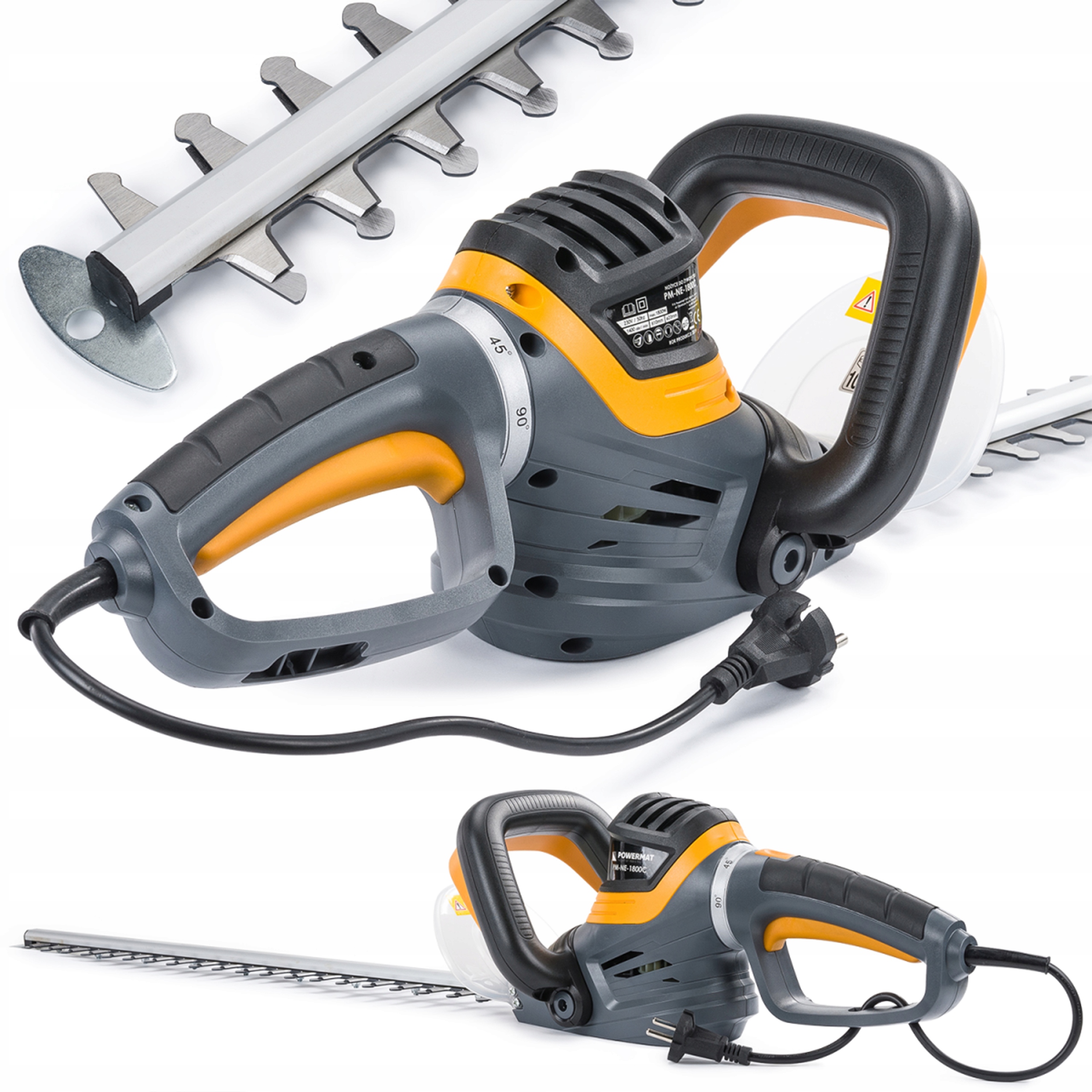 

Elektryczne Nożyce Do Żywopłotu Krzewów 61CM 1800W