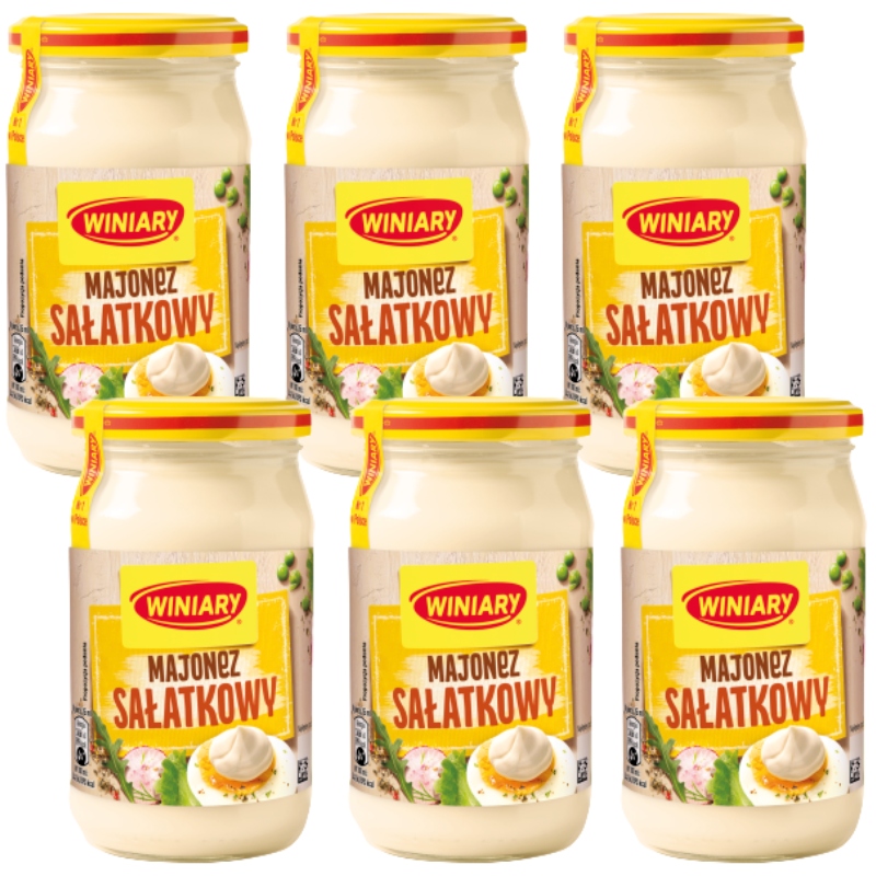 6x Majonéza Winiary Salátová 300ML Nestle