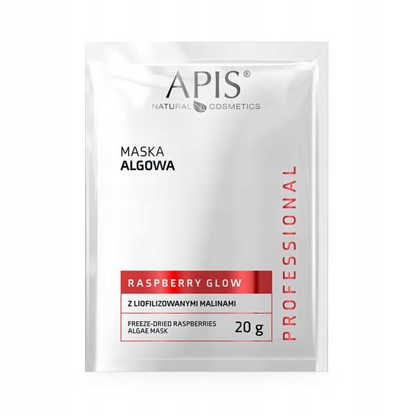 APIS RASPBERRY GLOW MASKA ALGOWA Z LIOFILIZOWANYMI MALINAMI 20g