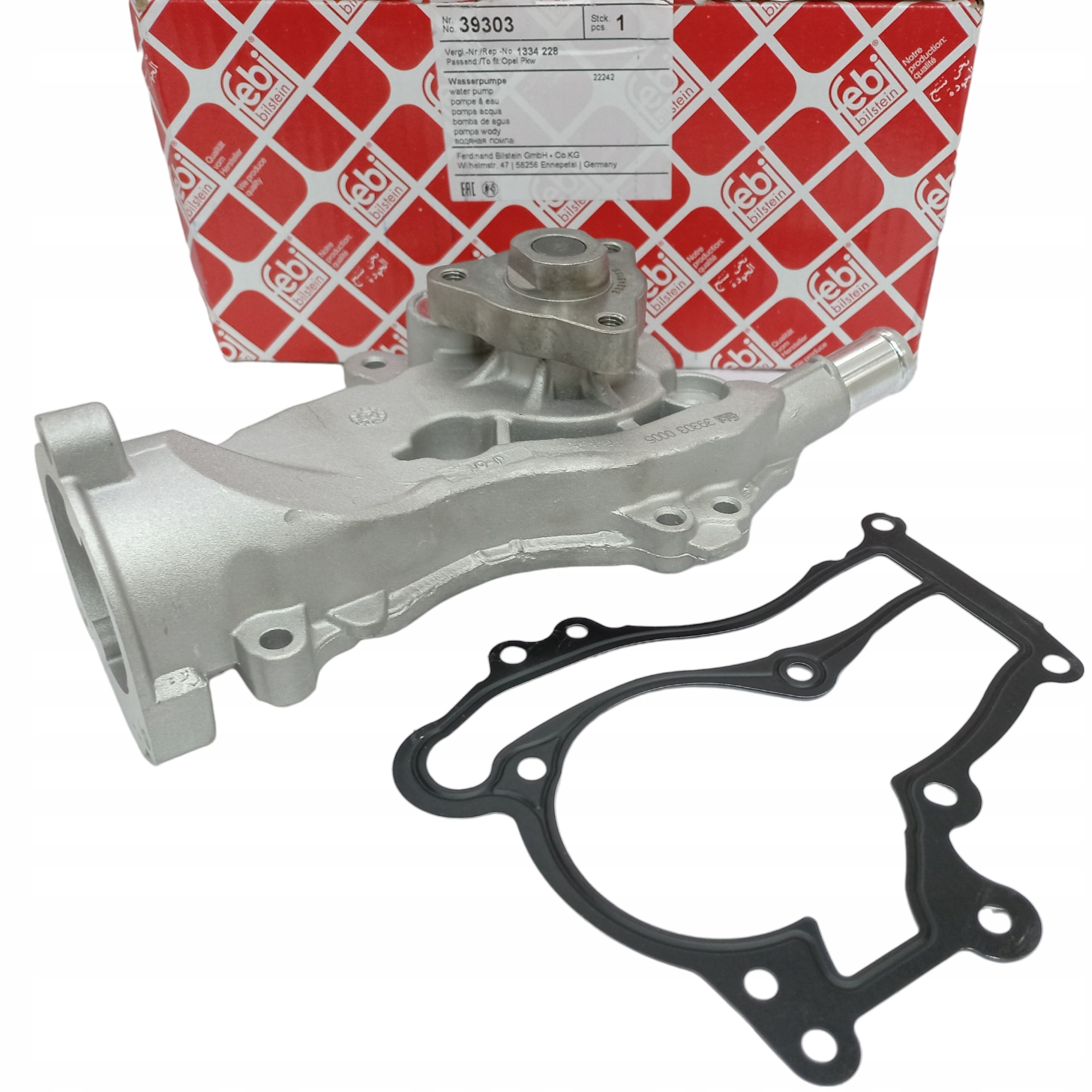 39303 - ВОДЯНИЙ НАСОС AVEO ASTRA CASCADA CORSA INSIGNIA MOKKA