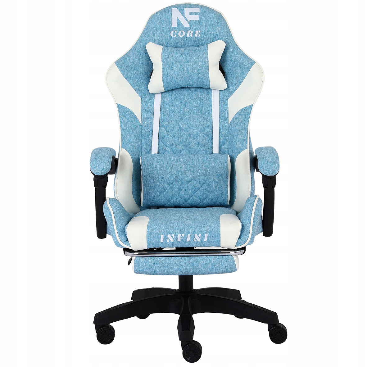 Fotel Core Light Blue/White