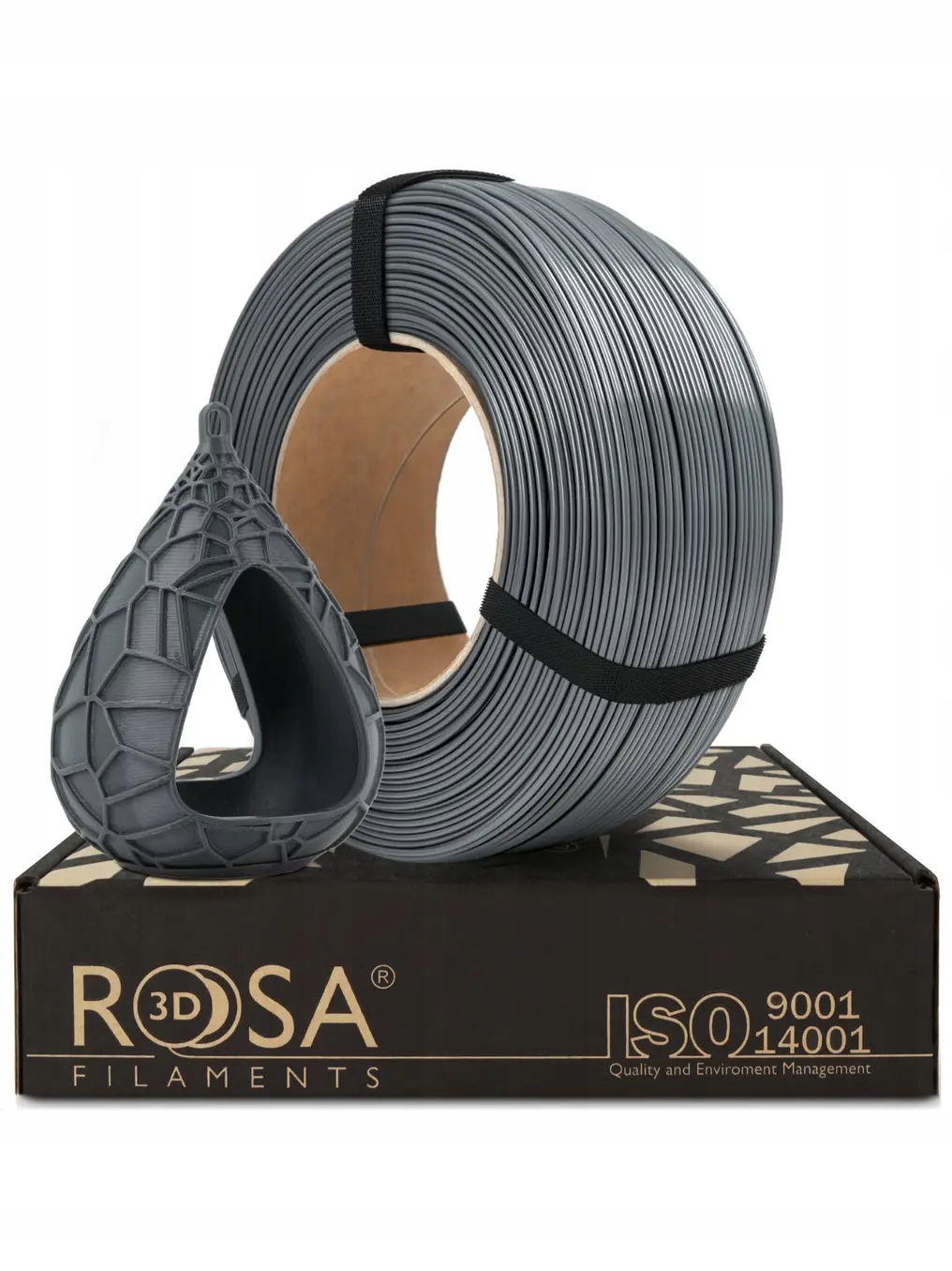 Filament PETG Rosa 3d 1,75 mm 1000 g szary