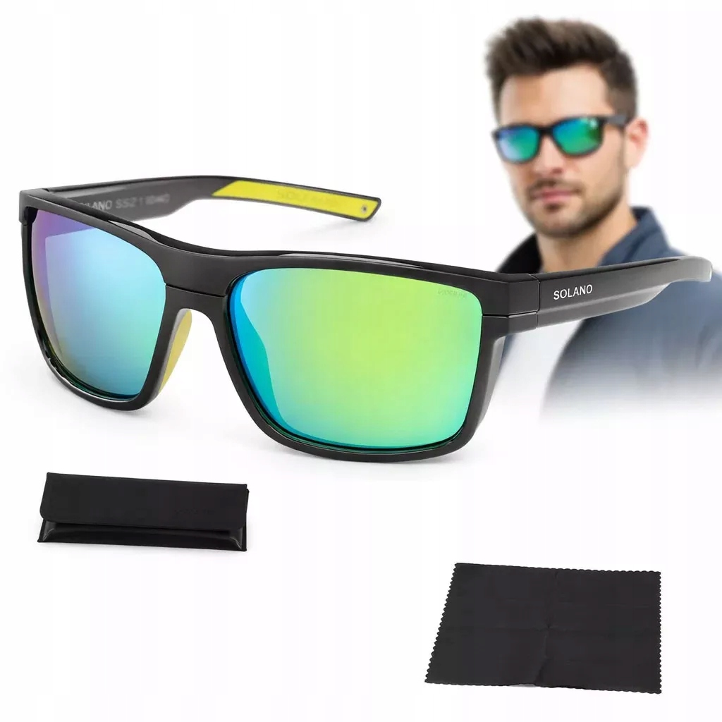 Pánské sluneční brýle Solano SS21104C polarizační UV400