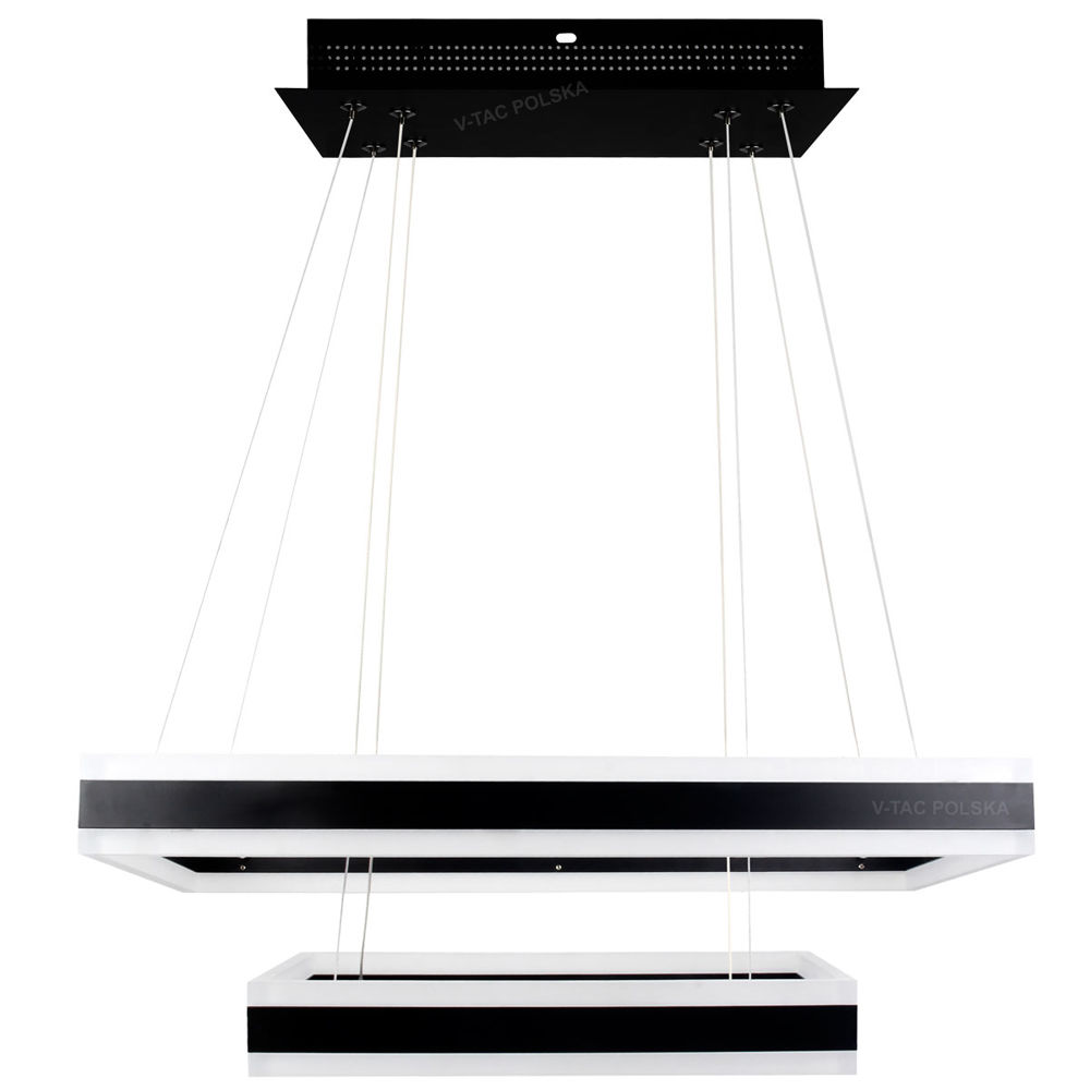 

Lampa wisząca Led Ring 100W obręcze czarna V-tac