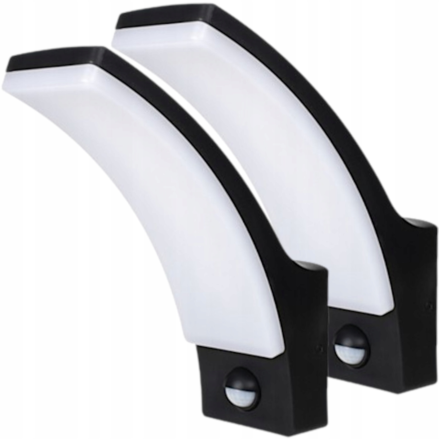 2x Led venkovní nástěnné svítidlo Vodotěsné IP65 Snímač pohybu soumraku