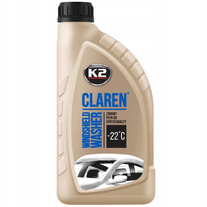 K2 CLAREN ZIMOWY PŁYN DO SPRYSKIWACZY 1L -22C
