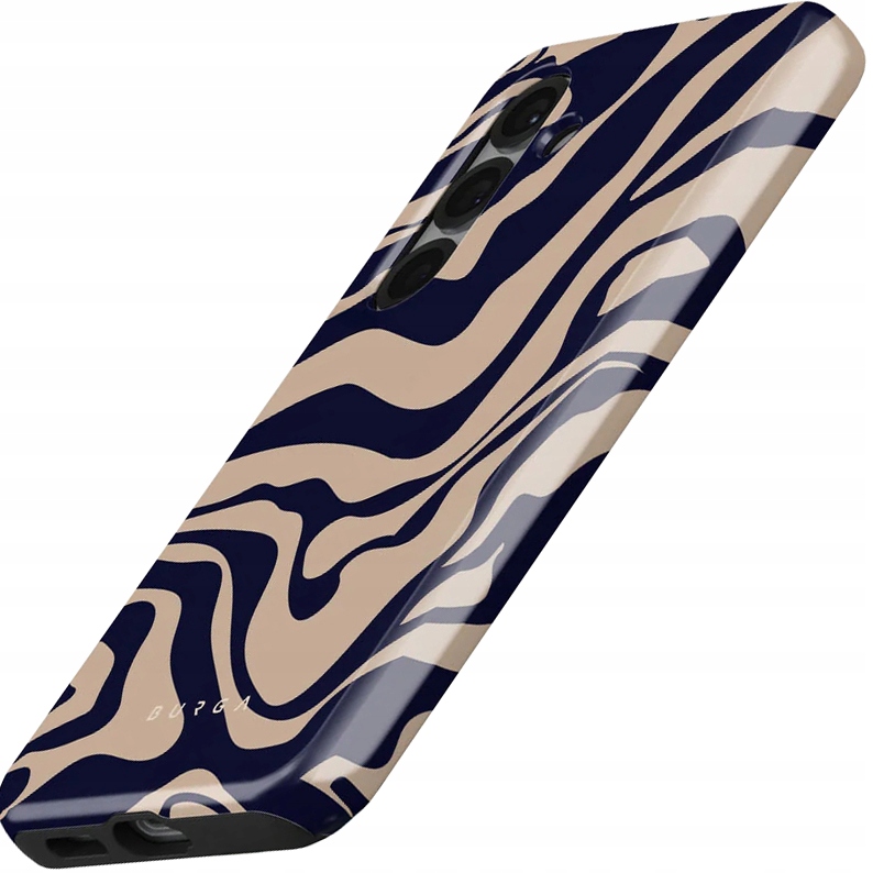 Pouzdro Burga pro Galaxy S25, elegantní pouzdro s módním kryt a ochranou telefonu