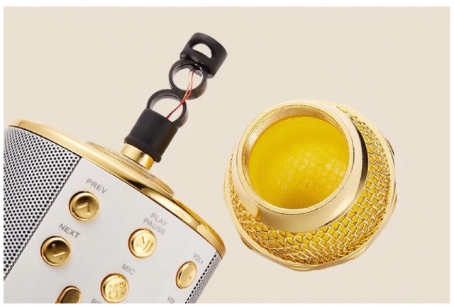 MIKROFON DLA DZIECI BEZPRZEWODOWY KARAOKE BLUETOOTH GŁOŚNIK NA PREZENT Waga produktu z opakowaniem jednostkowym 0.33 kg