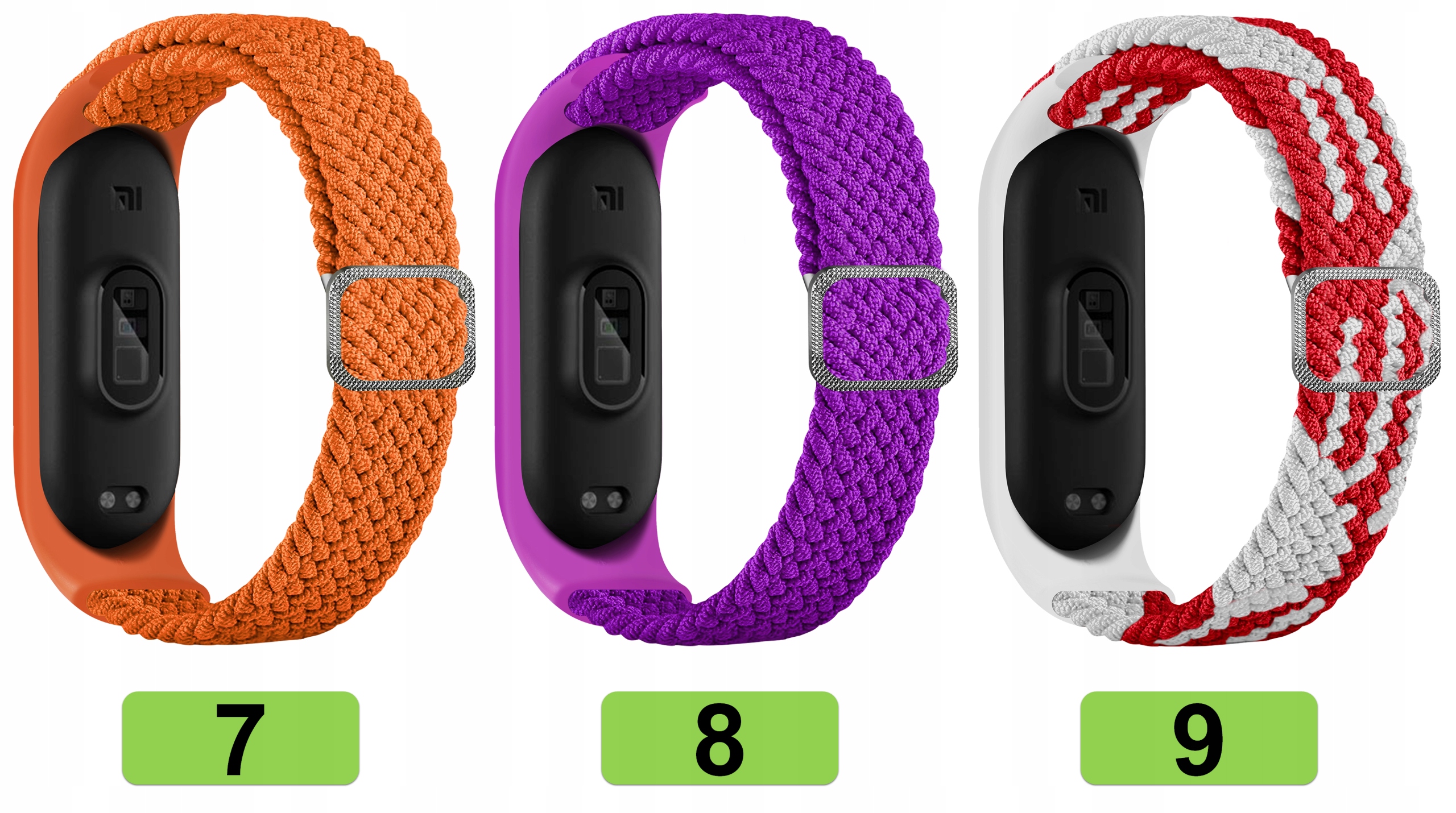 PASEK OPASKA BRANSOLETA do XIAOMI MI BAND 3/4/5/6/7 21 KOLORÓW Producent Inna