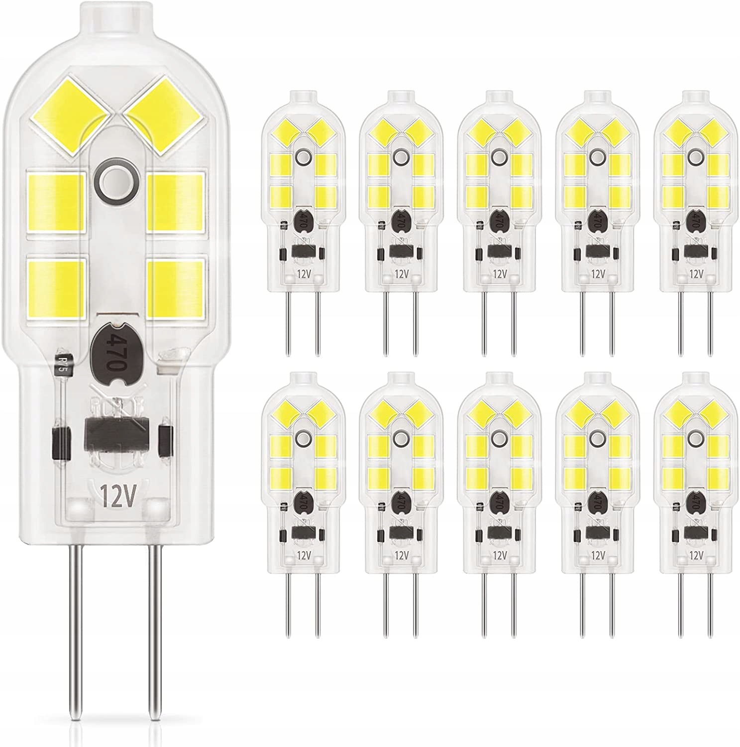 

Żarówki Led G4 1,5 W 10szt 6000K 180lm