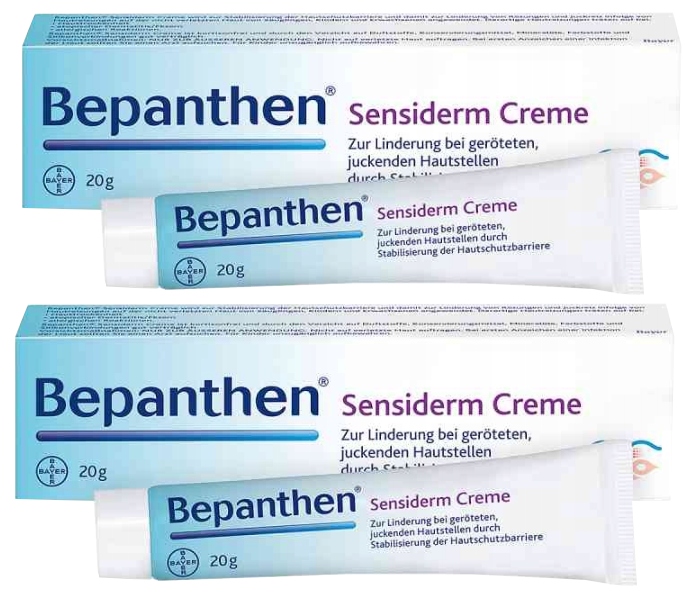 

Bepanthen Sensiderm krem łagodzący Azs Egzema 2x20