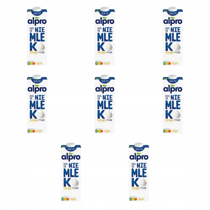 Alpro owsiane 3,5% tł., Nie mlek* Uht 1l X8