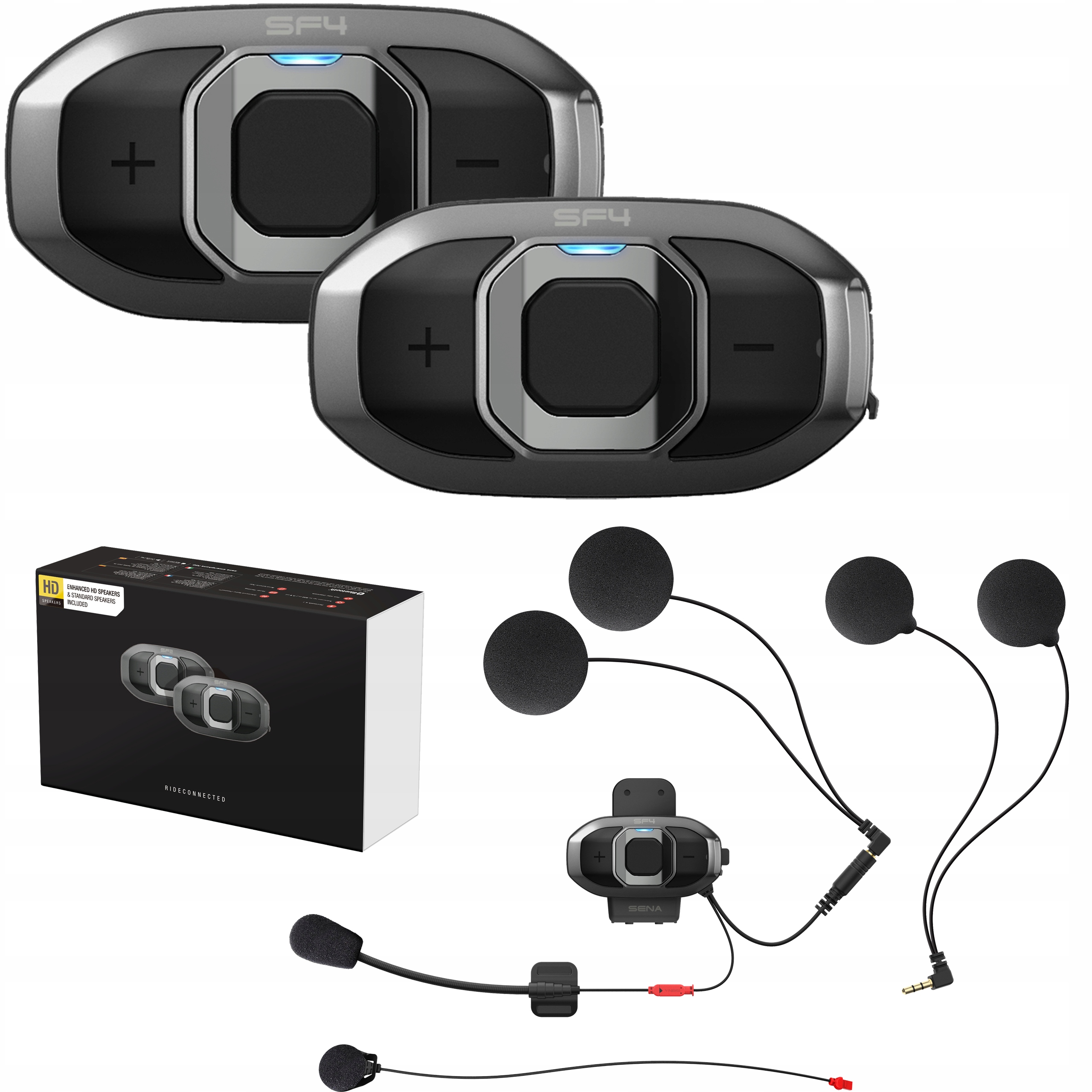 Sena SF4-02D Dual Interkom Motocykel Bluetooth