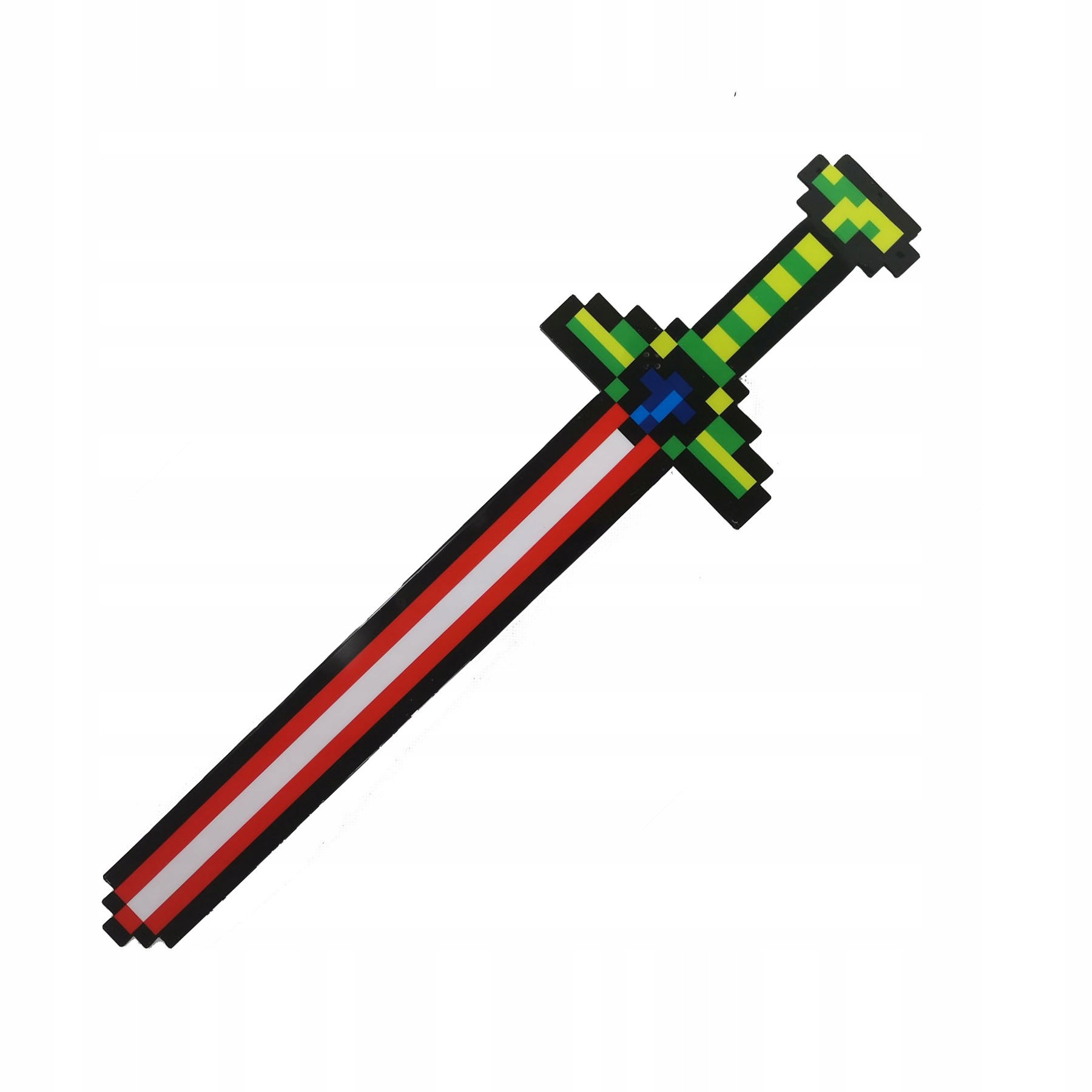 MIECZ ŚWIECĄCY Z MINECRAFT 55CM - GRAFIKA, DŹWIĘK Stan opakowania oryginalne