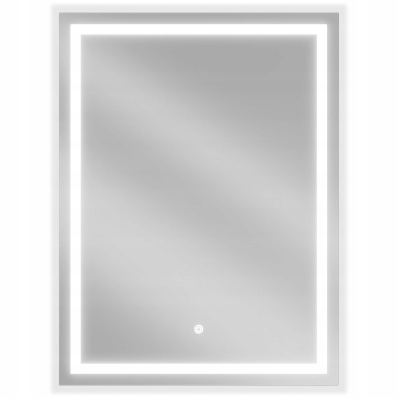 Mexen Miko podsvícené koupelnové zrcadlo 60 x 80 cm, Led 6000K, ventilátor