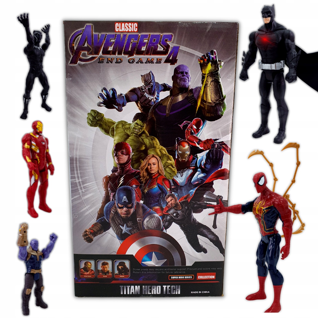 BATMAN INTERAKTYWNA FIGURKA SWIECI AVENGERS 30 cm Tematyka, motyw BATMAN