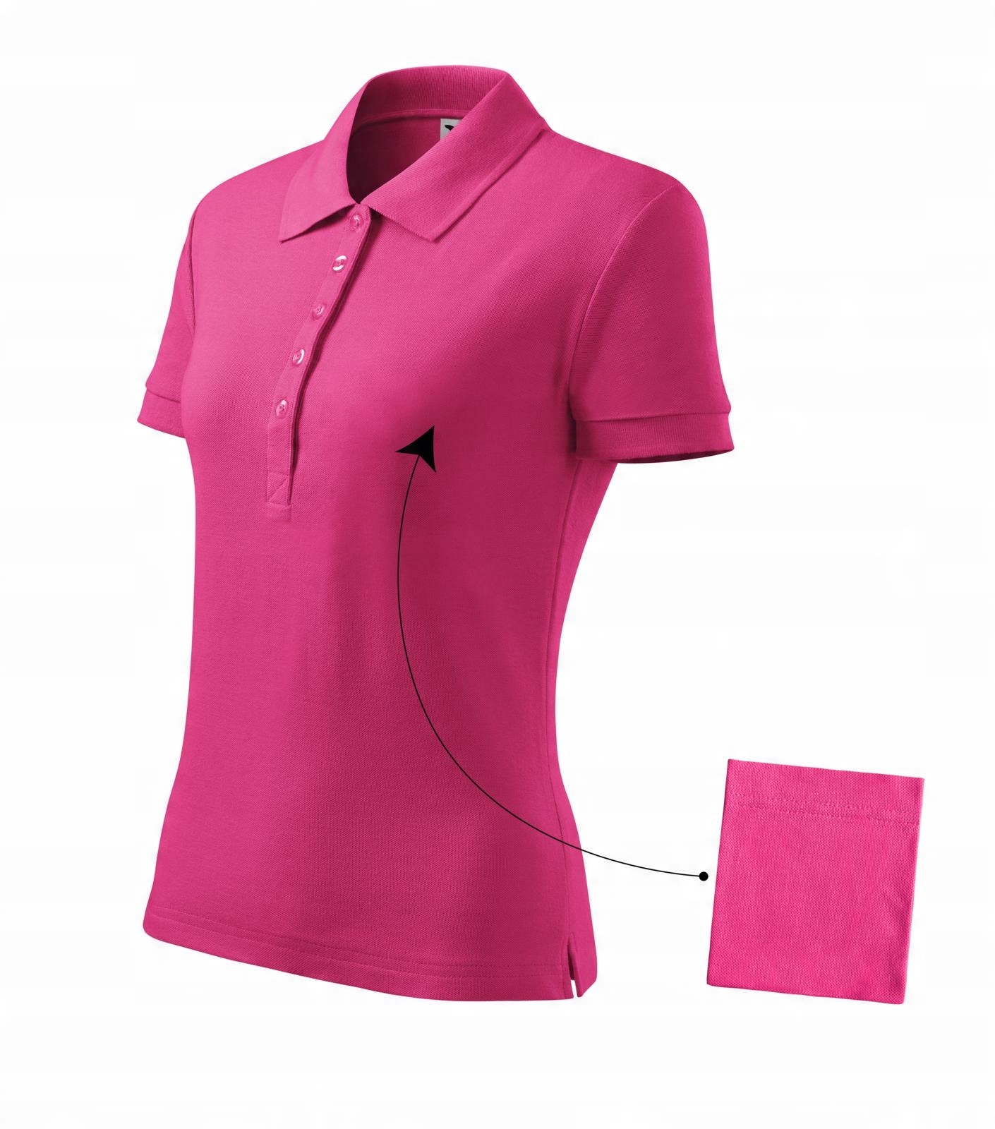 

Koszulka Damska Polo bawełna Polówka T-shirt L