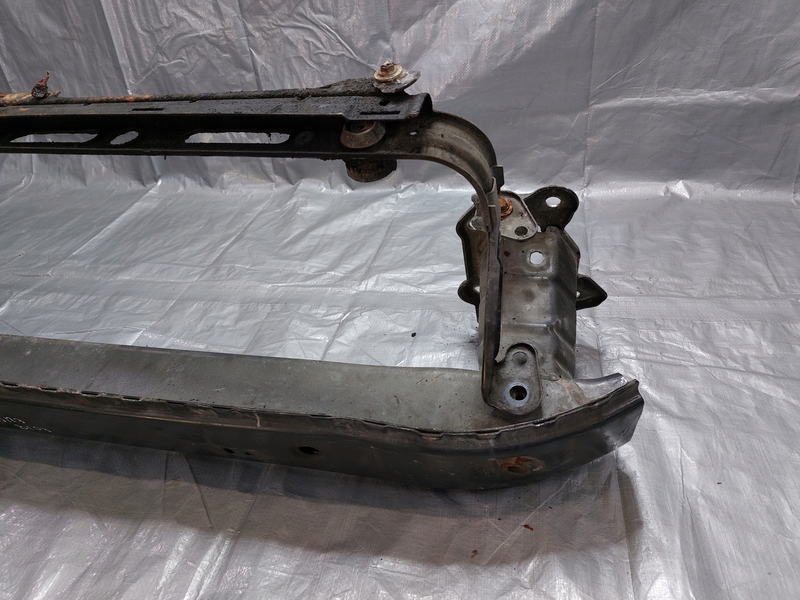 sider pillar of a bumper front VOLVO S40 II