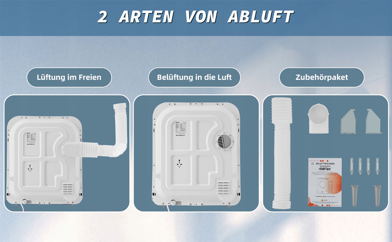 OSUSZACZ SPALIN ZE STALI NIERDZEWNEJ, MONTOWANY NA ŚCIANIE Pojemność bębna 3 l