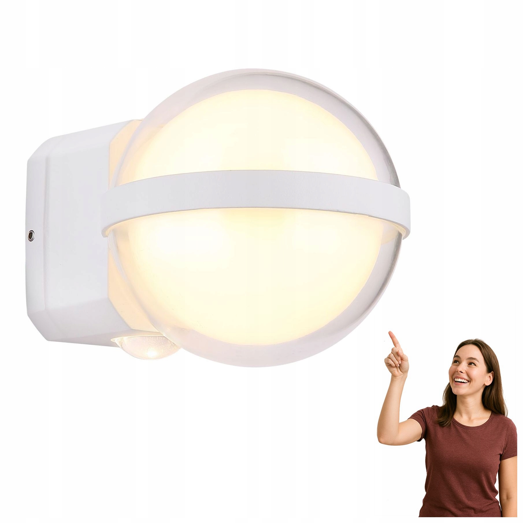 Led nástěnná lampa 12W ILLI 34157W Globo