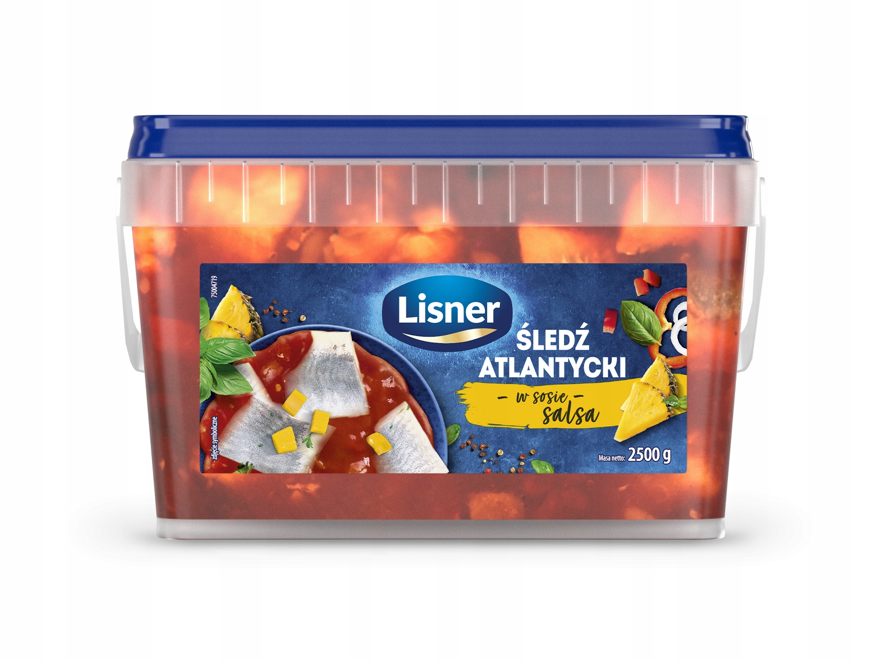 Filety Śledziowe W Sosie Salsa 2.5kg Lisner