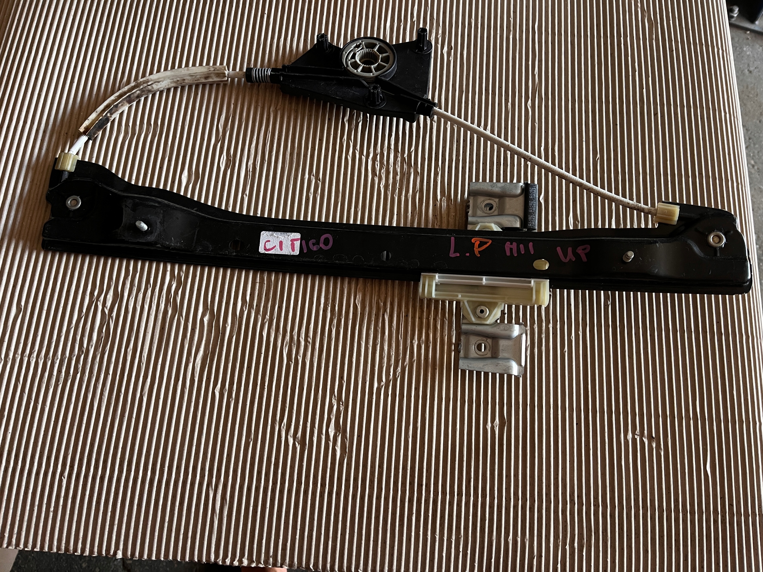 VW UP SEAT MII SKODA CITIGO window regulator left front
