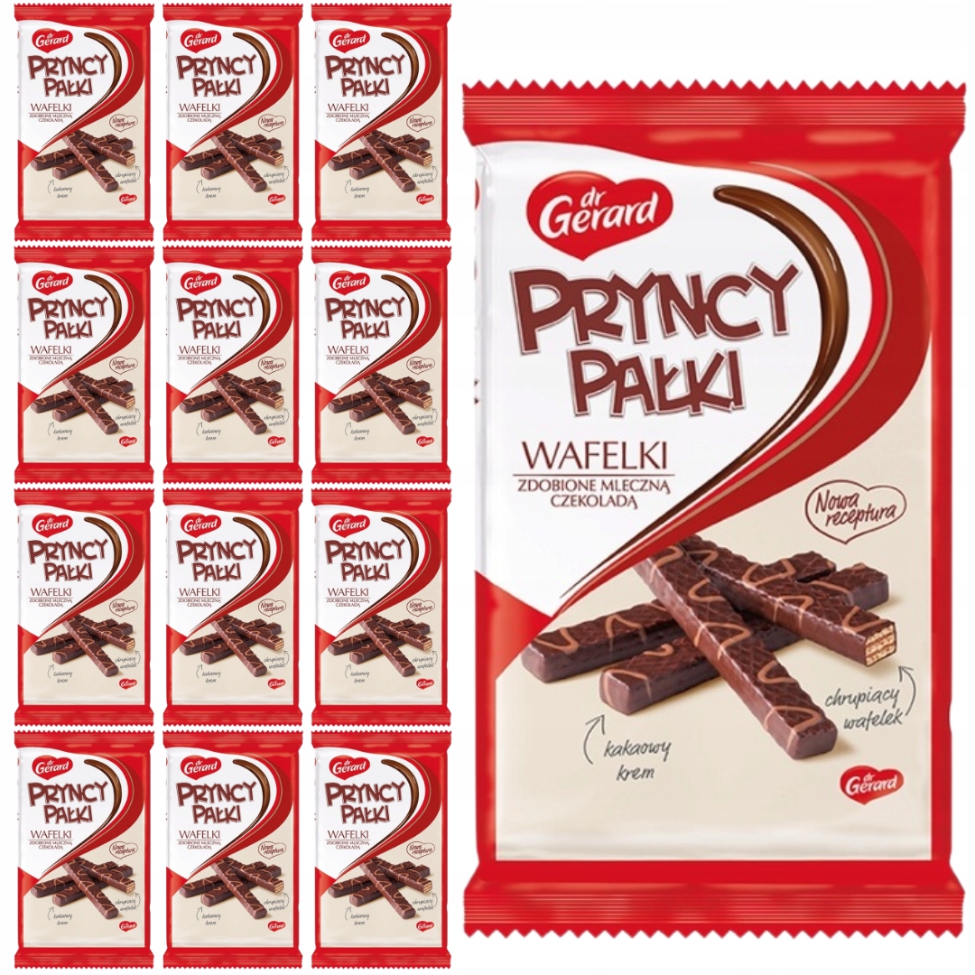 Levně Dr Gerard Oplatkové tyčinky zdobené mléčnou čokoládou 200 g x 12 kusů