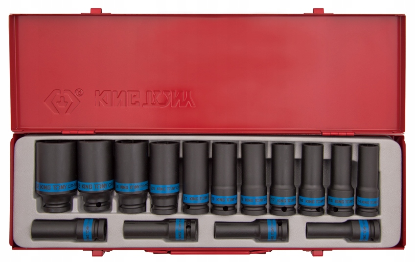 ZESTAW NASADEK UDAROWYCH 1/2" DŁU 12-KĄT 10-32MM