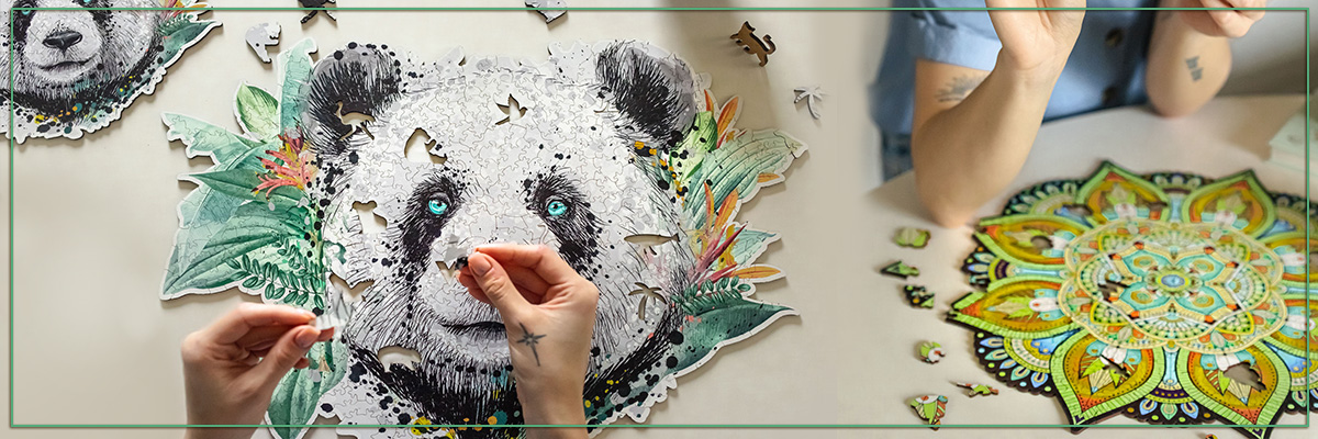 Puzle Drewniane Lew Eko Puzzle 230 elementów Dla Dorosłych Układanka Trudna Bohater / Bajka Inny