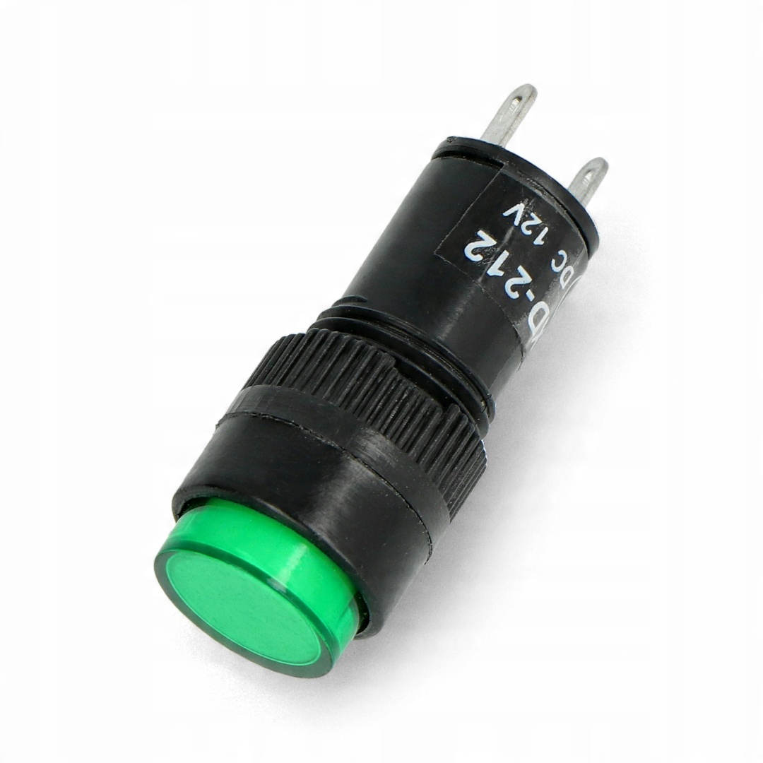 

Kontrolka 12V DC 12mm zielona