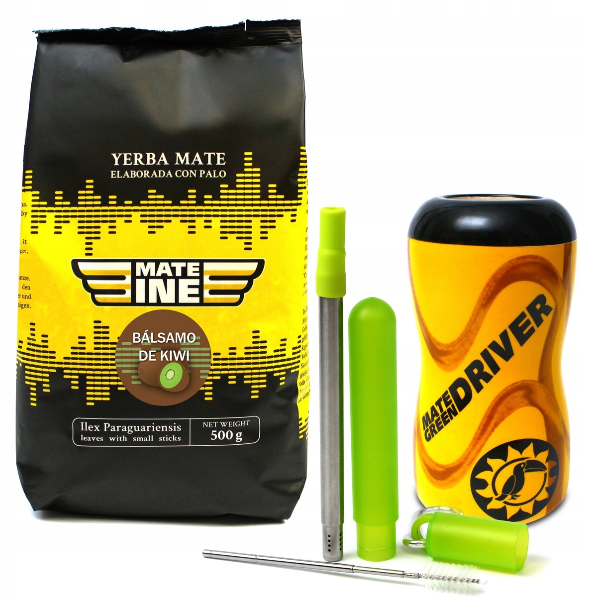 Sada pro Yerba Mate Out Door Paraguay Yerba Exotic Rain Příslušenství 500 g