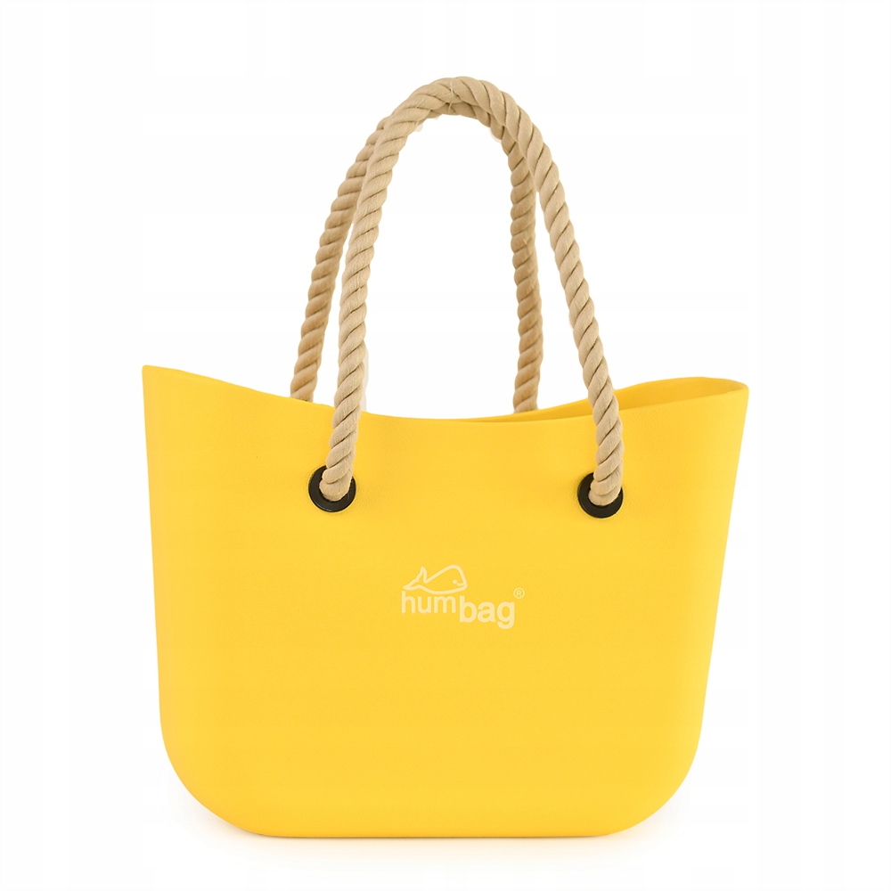 

Modna torebka Humbag Yellow Ecru Classic na lato